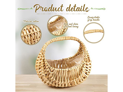 アフリカンピクニックバスケット フラワー バスケット卸売ウッドチップセット ザ・レンジ