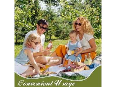 人気のウィッカーピクニックバスケット トール割引バスケット グリーン 5人用ボホ