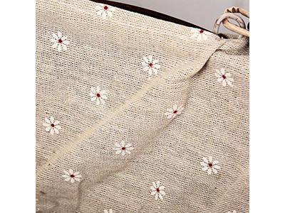 断熱ピクニックバスケット ラウンドウィッカービンテージ価格彫刻セットアップ最適ライニング