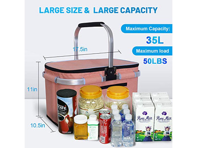 ピクニックバスケット レザーストラップ 朝食ハンパー アンティークバスケット販売