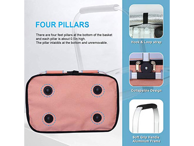 ピクニックバスケット レザーストラップ 朝食ハンパー アンティークバスケット販売