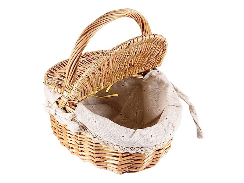 2人用ピクニックセット テーブルトップバスケット ビール保温用パーソナライズ