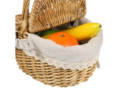 2人用ピクニックセット テーブルトップバスケット ビール保温用パーソナライズ